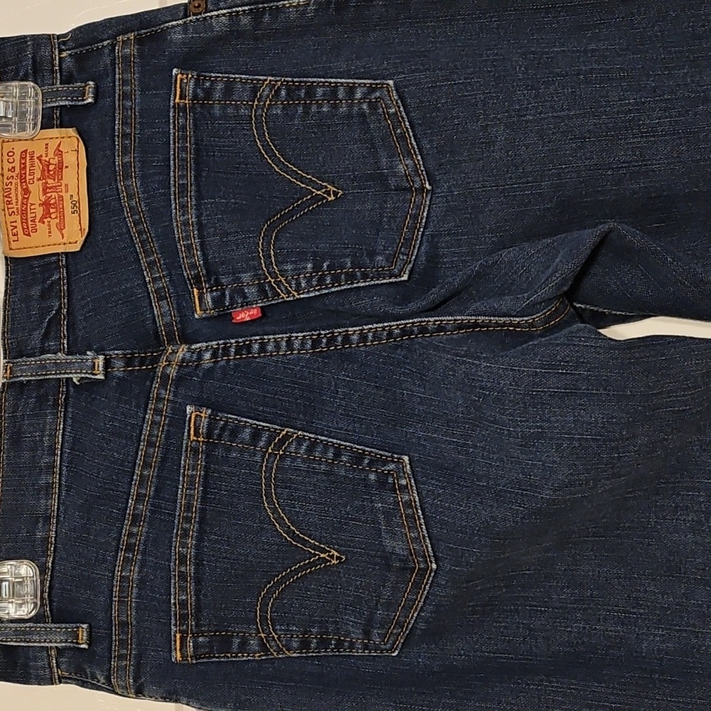 Levi's 550 Women's Dark Blue Classic Relaxed Tapered Jeans